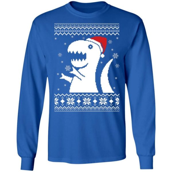 T Rex Christmas Sweater Uncategorized