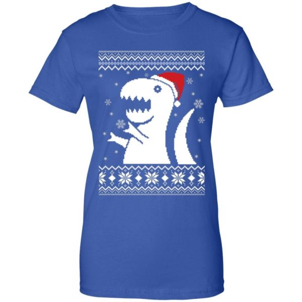 T Rex Christmas Sweater Uncategorized