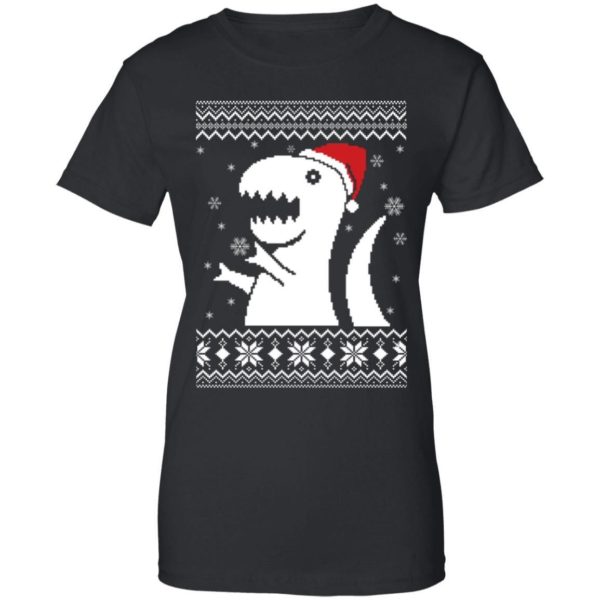 T Rex Christmas Sweater Uncategorized