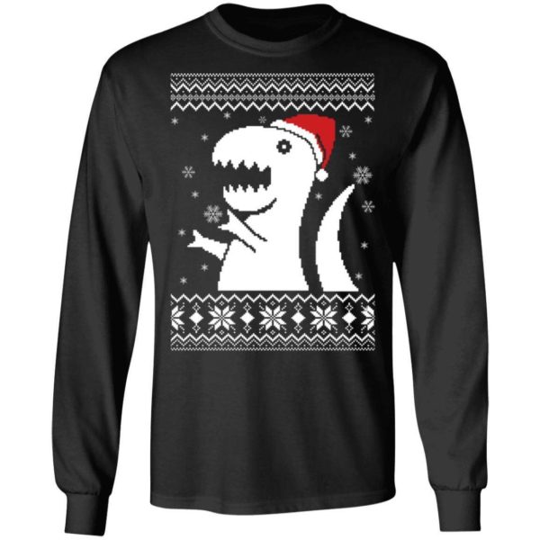 T Rex Christmas Sweater Uncategorized