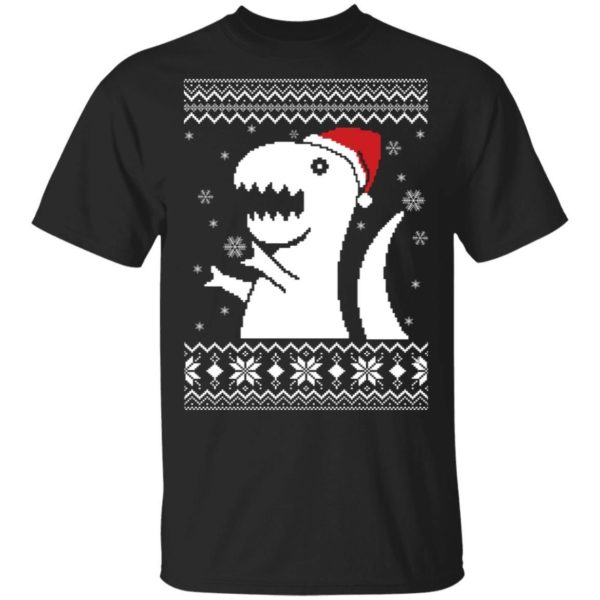 T Rex Christmas Sweater Uncategorized