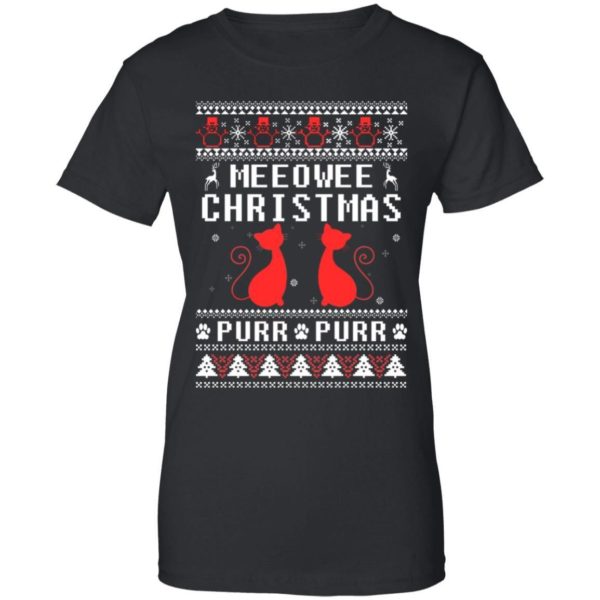 Meeowee Christmas Purr Purr Christmas Shirt Apparel