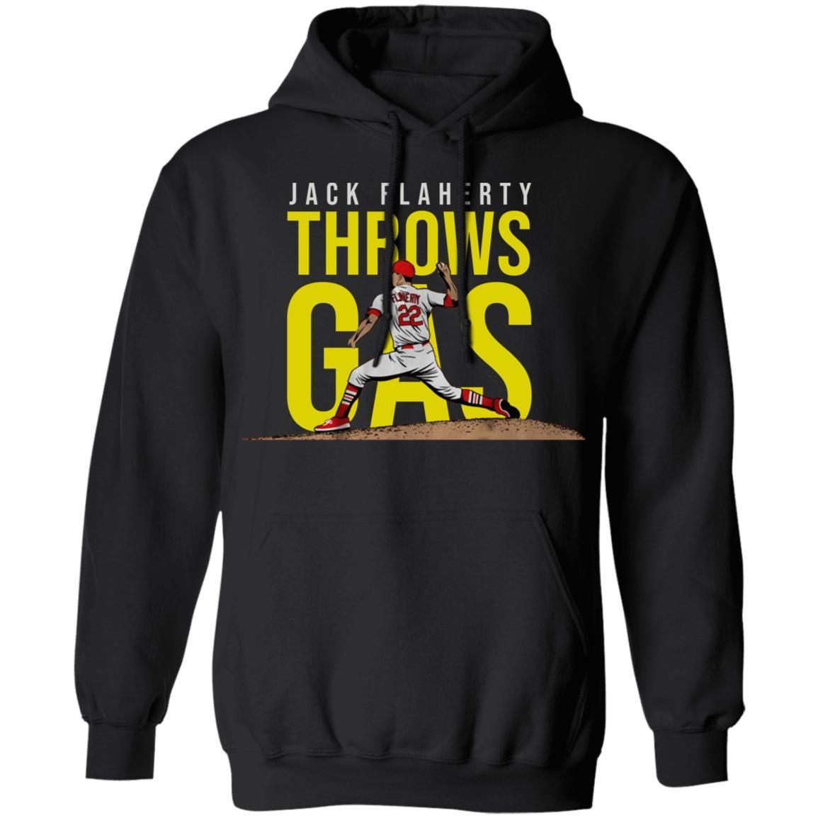 Jack Flaherty Throws Gas Shirt Apparel Jack Flaherty Throws Gas Shirt Apparel
