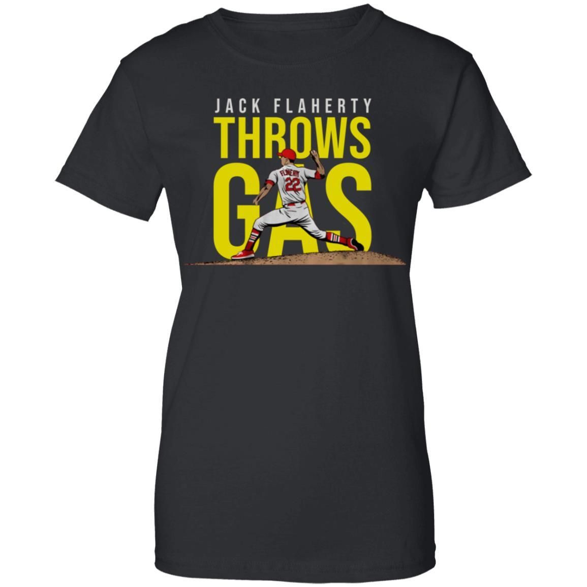 Jack Flaherty Throws Gas Shirt Apparel Jack Flaherty Throws Gas Shirt Apparel