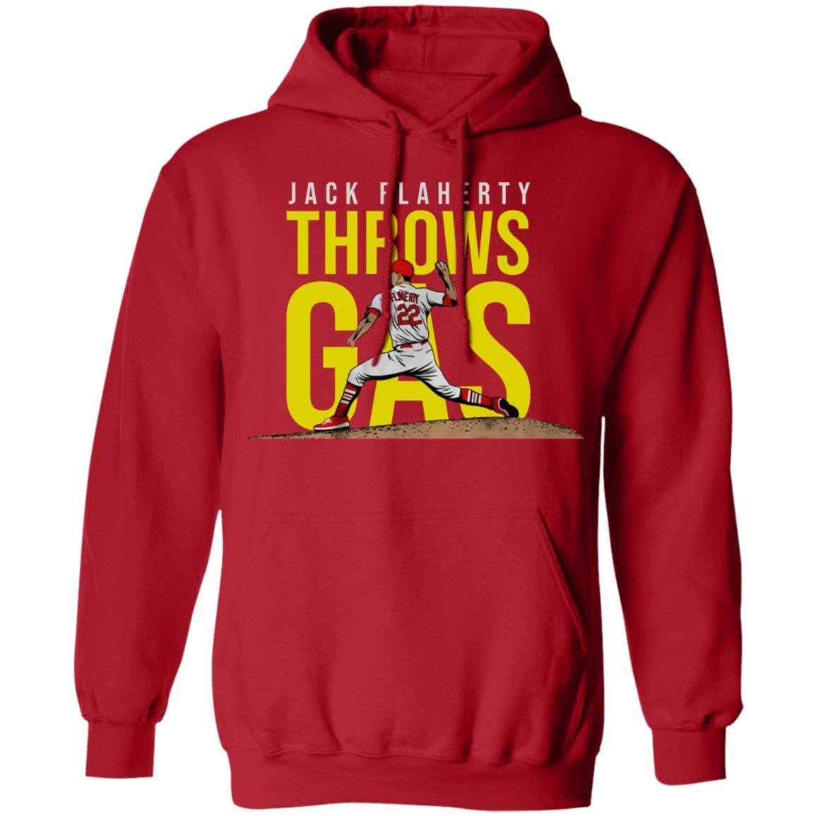 Jack Flaherty Throws Gas Shirt Apparel Jack Flaherty Throws Gas Shirt Apparel