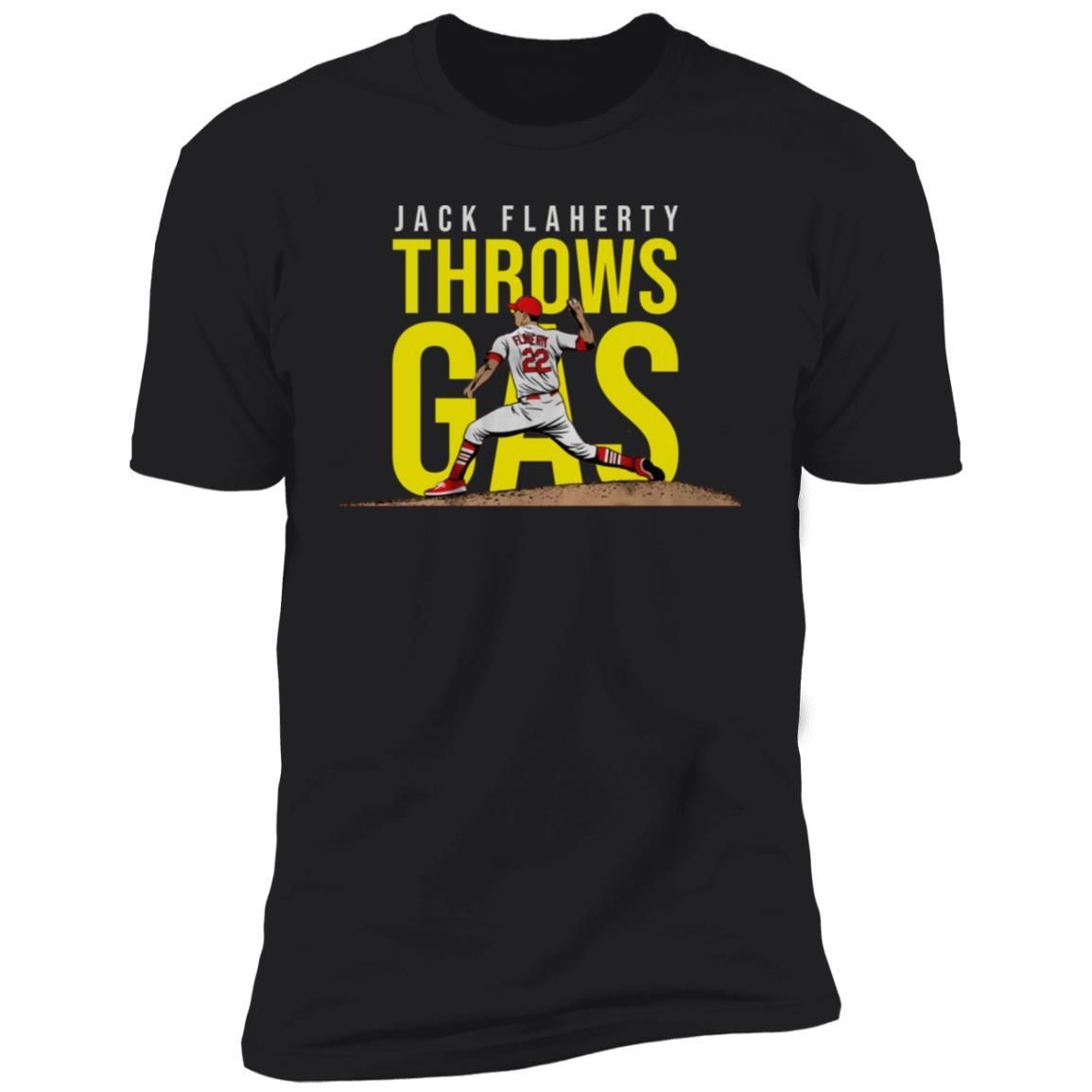 Jack Flaherty Throws Gas Shirt Apparel Jack Flaherty Throws Gas Shirt Apparel