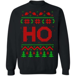 This Is Ho Shirt Ho Christmas Sweatshirt Gift for Husband & Wife Apparel