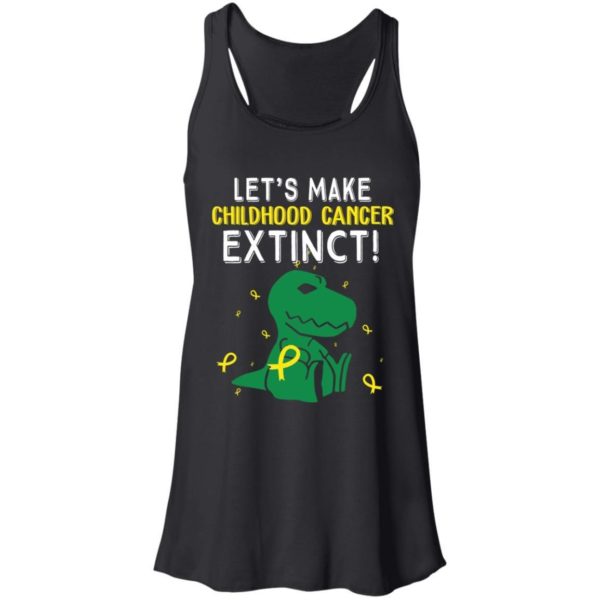 T rex Dinosaur Let’s Make Childhood Cancer Extinct Shirt Uncategorized