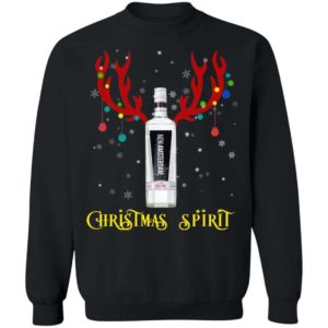 Reindeer New Amsterdam Gin Christmas Spirit Sweatshirt Apparel