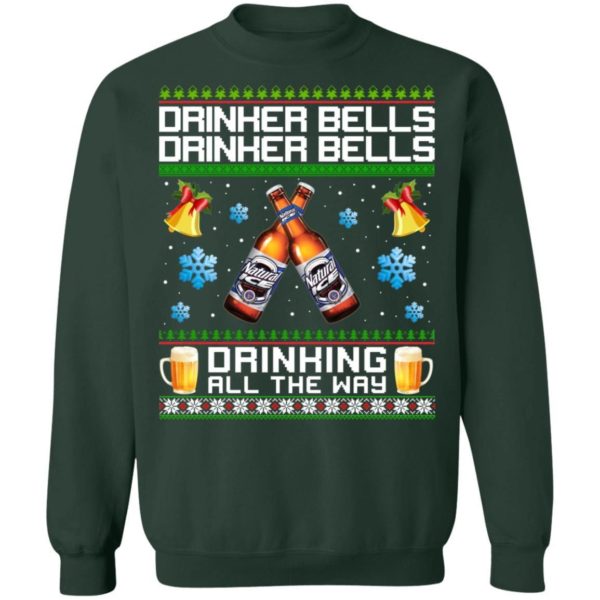 Drinker Bells Drinking All The Way Natural Ice Sweatshirt Apparel