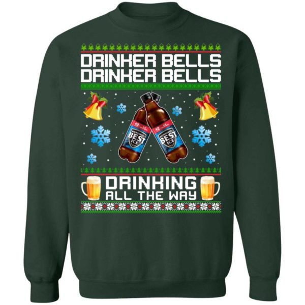 Drinker Bells Drinking All The Way Mil’s Best Ice Sweatshirt Apparel