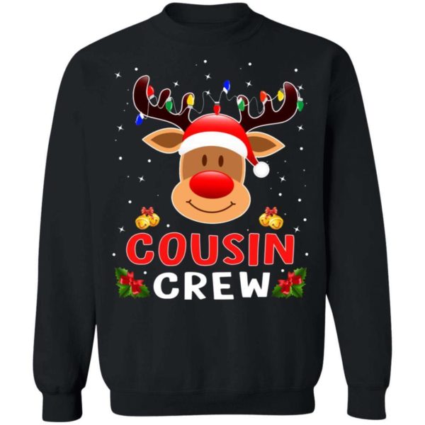 Cousin Crew Reindeer Sweatshirt Cousin Christmas Shirt Apparel