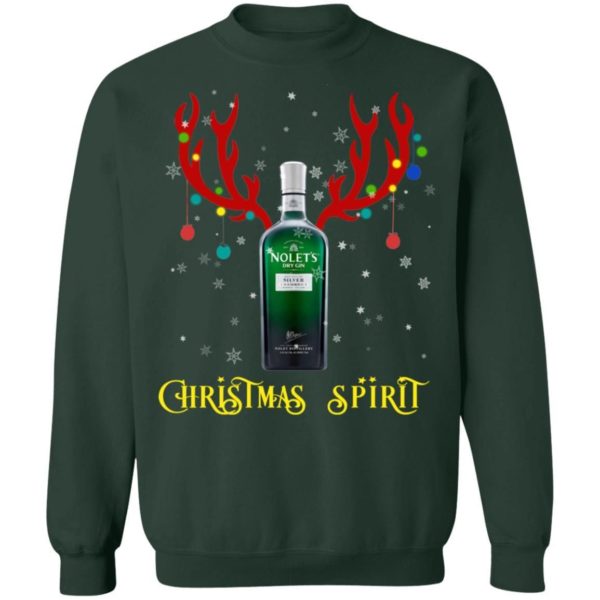 Reindeer Nolet's Gin Christmas Spirit Sweatshirt Apparel