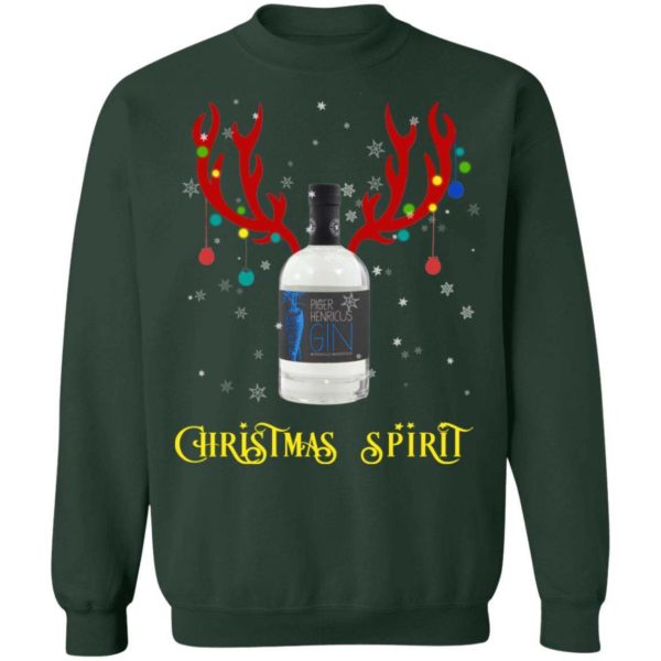 Reindeer Piger Henricus Gin Christmas Spirit Sweatshirt Apparel