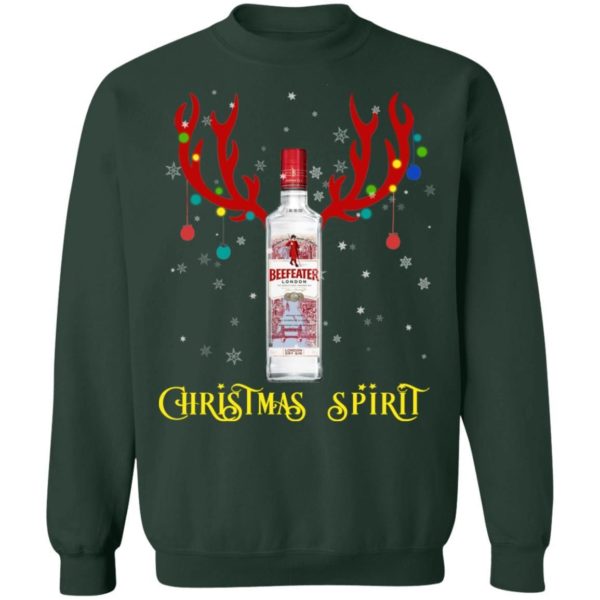 Reindeer Beefeater Gin Christmas Spirit Sweatshirt Apparel