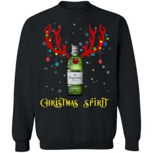Reindeer Tanqueray Gin Christmas Spirit Sweatshirt Apparel