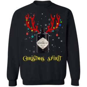 Reindeer Hendrick's Gin Christmas Spirit Sweatshirt Apparel