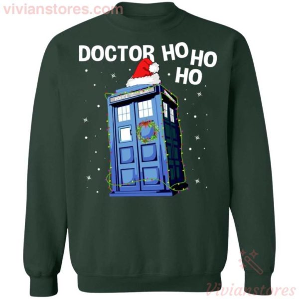 Doctor Ho Ho Ho Doctor Who Christmas Sweatshirt Apparel
