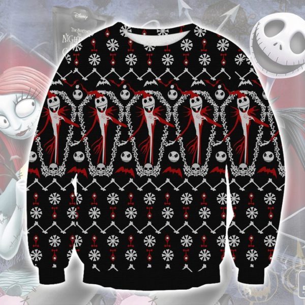 The Nightmare Before Christmas 3D Print Sweatshirt Apparel