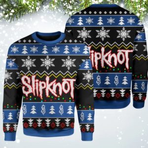 Slip Knot 3D All Over Print Christmas Sweatshirt Apparel