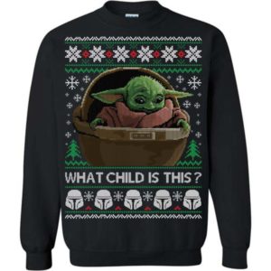 Baby Yoda Christmas Sweatshirt Apparel