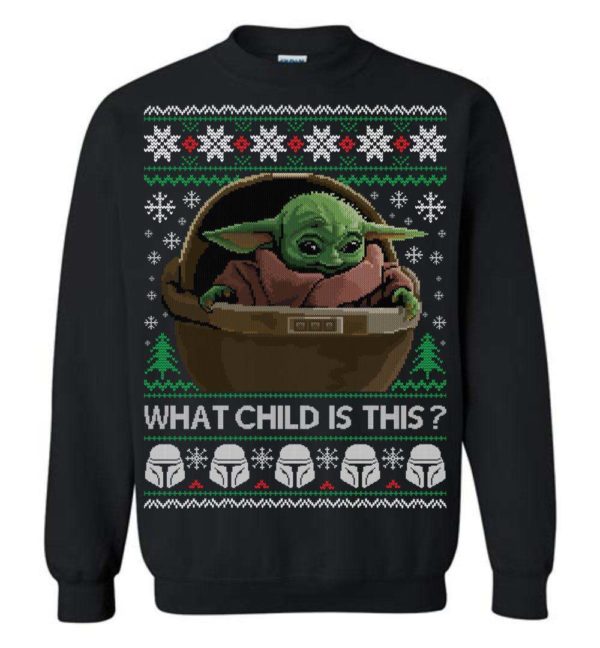 Baby Yoda Christmas Sweatshirt Apparel