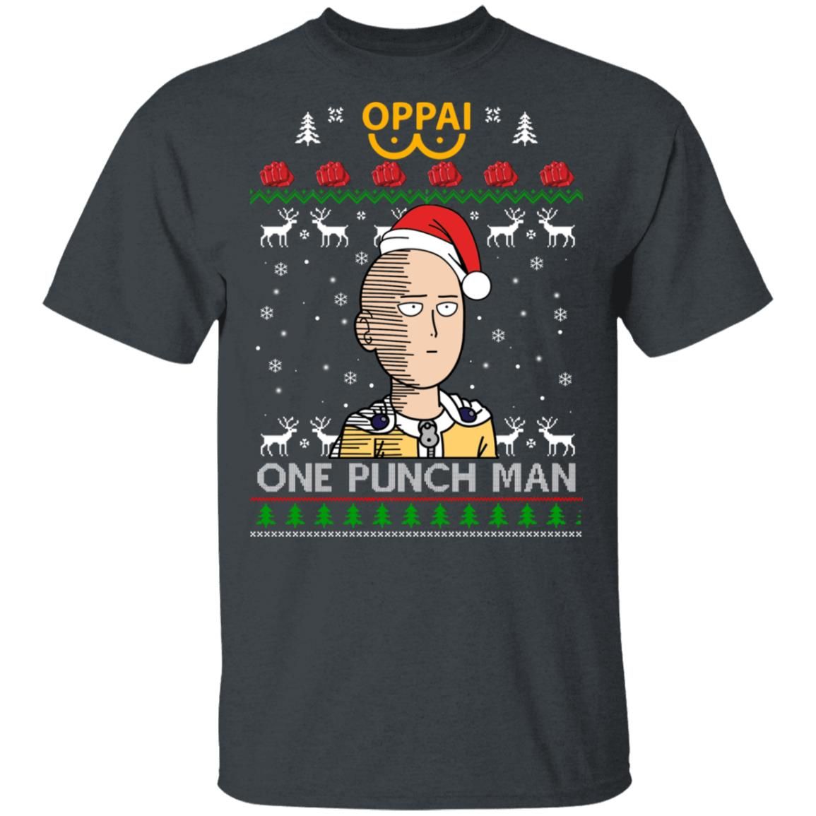 One Punch Man Ugly Christmas Apparel One Punch Man Ugly Christmas Apparel