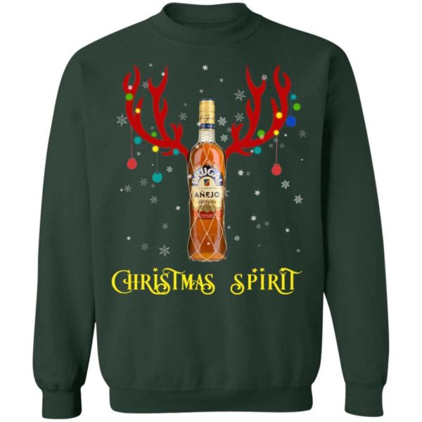 Brugal Christmas Spirit Reindeer Rum Christmas Sweatshirt Apparel