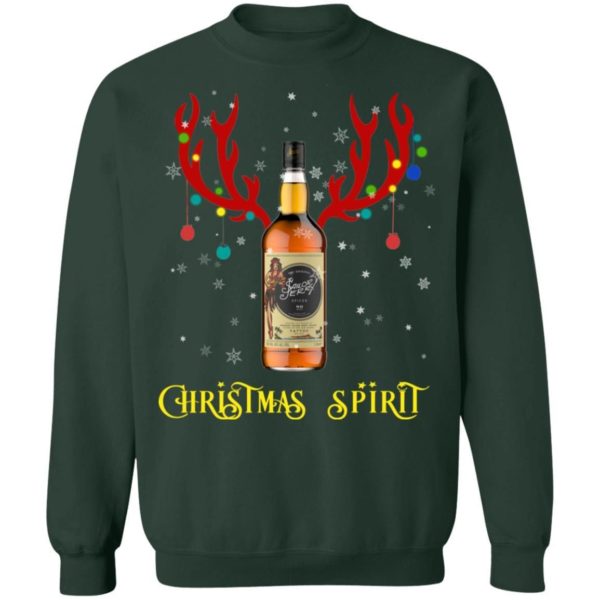 Sailor Jerry Christmas Spirit Reindeer Rum Christmas Sweatshirt Apparel