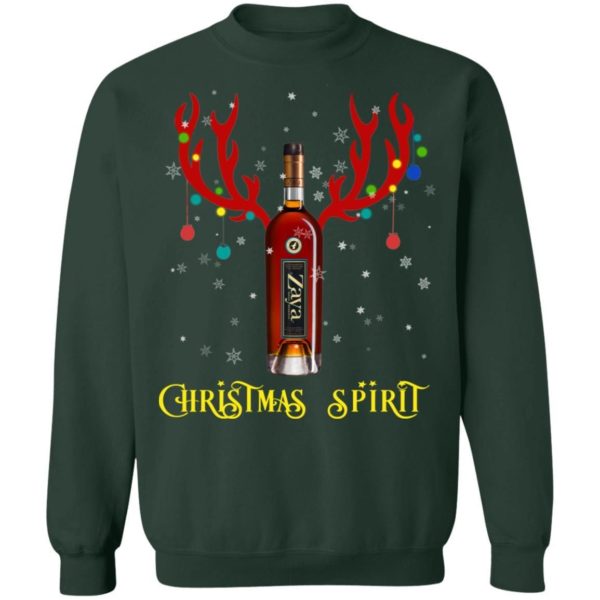 Zaya Christmas Spirit Reindeer Rum Sweatshirt Uncategorized