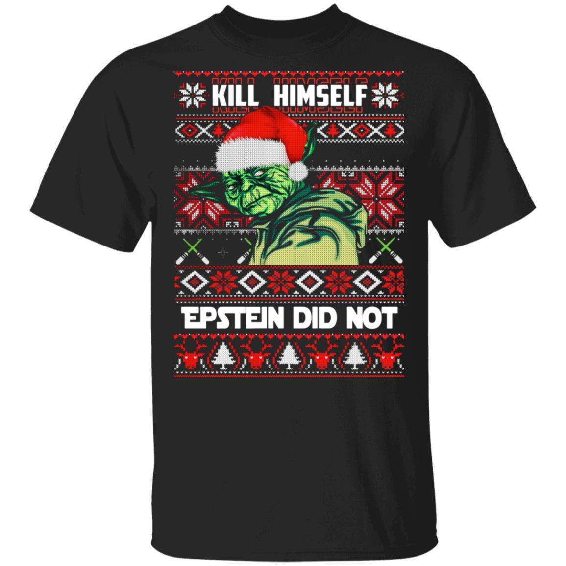 Epstein Yoda Ugly Christmas Apparel Epstein Yoda Ugly Christmas Apparel