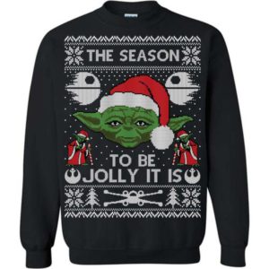 Yoda Ugly Christmas Sweater Apparel