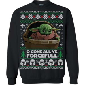 Baby Yoda Ugly Sweater Apparel