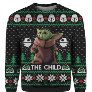 The Child Baby Yoda Ugly Sweater Apparel