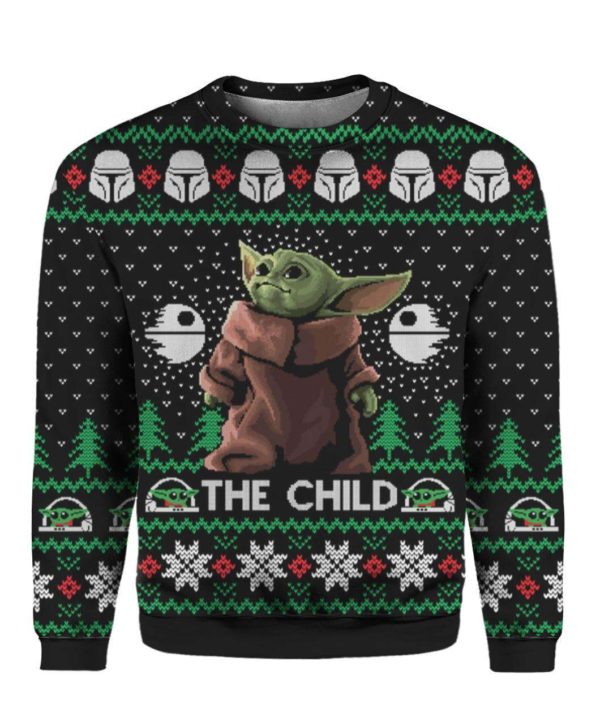 The Child Baby Yoda Ugly Sweater Apparel
