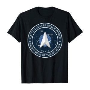 Space Force Logo T Shirt Apparel
