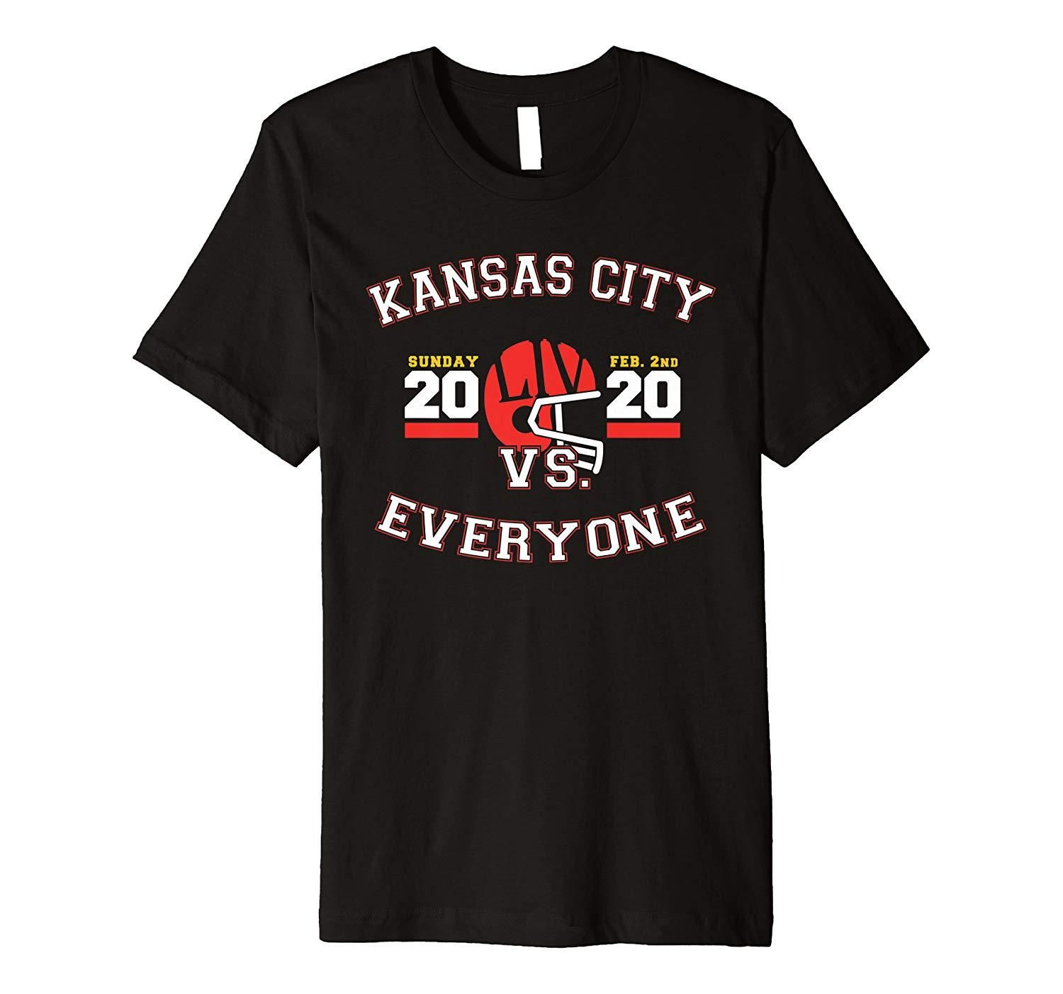 Kansas City Vs Everyone Super Football 2020 Premium T Shirt Apparel Kansas City Vs Everyone Super Football 2020 Premium T Shirt Apparel