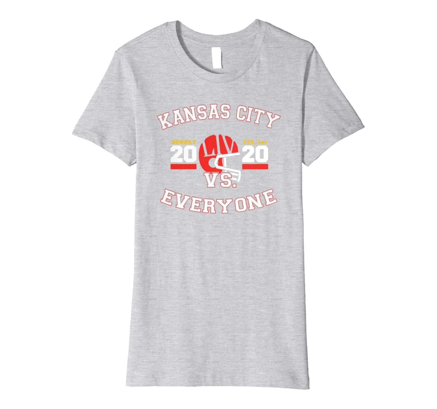Kansas City Vs Everyone Super Football 2020 Premium T Shirt Apparel Kansas City Vs Everyone Super Football 2020 Premium T Shirt Apparel