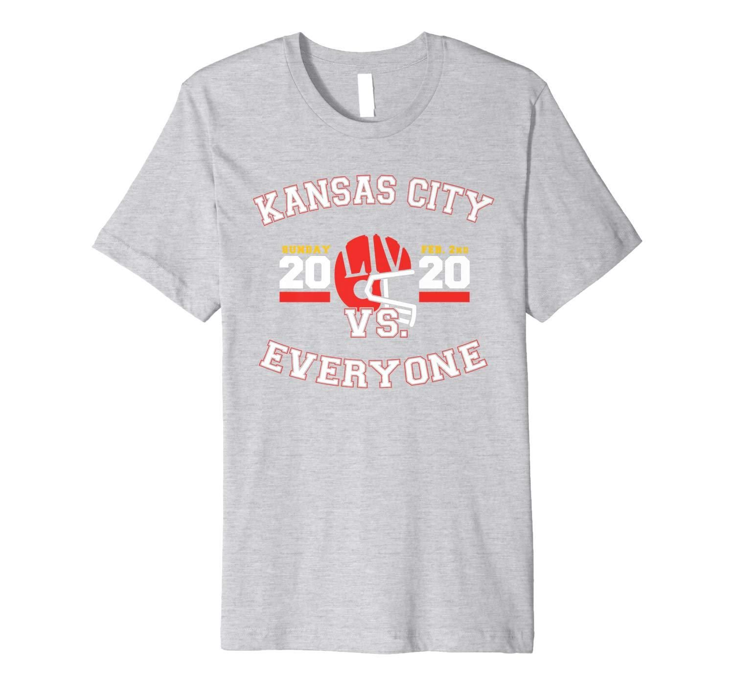 Kansas City Vs Everyone Super Football 2020 Premium T Shirt Apparel Kansas City Vs Everyone Super Football 2020 Premium T Shirt Apparel