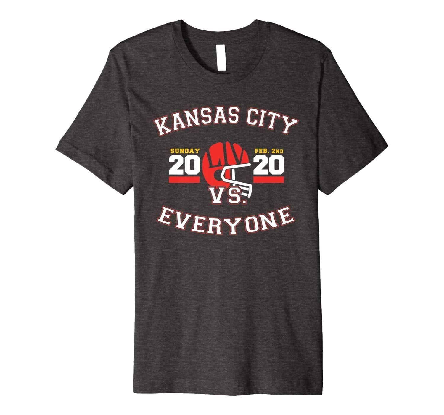 Kansas City Vs Everyone Super Football 2020 Premium T Shirt Apparel Kansas City Vs Everyone Super Football 2020 Premium T Shirt Apparel