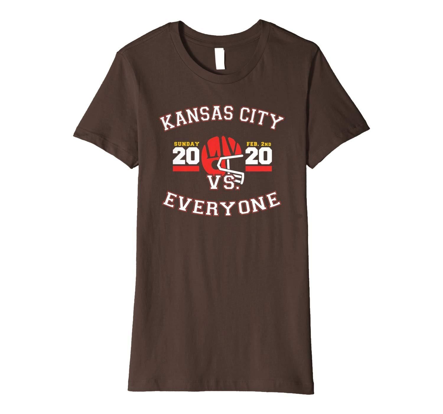 Kansas City Vs Everyone Super Football 2020 Premium T Shirt Apparel Kansas City Vs Everyone Super Football 2020 Premium T Shirt Apparel