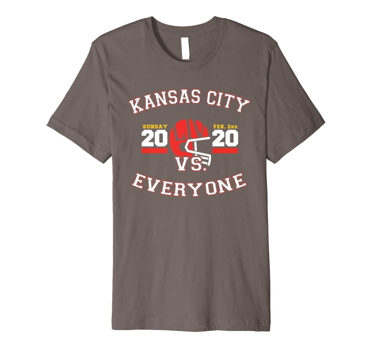 Kansas City Vs Everyone Super Football 2020 Premium T Shirt Apparel Kansas City Vs Everyone Super Football 2020 Premium T Shirt Apparel