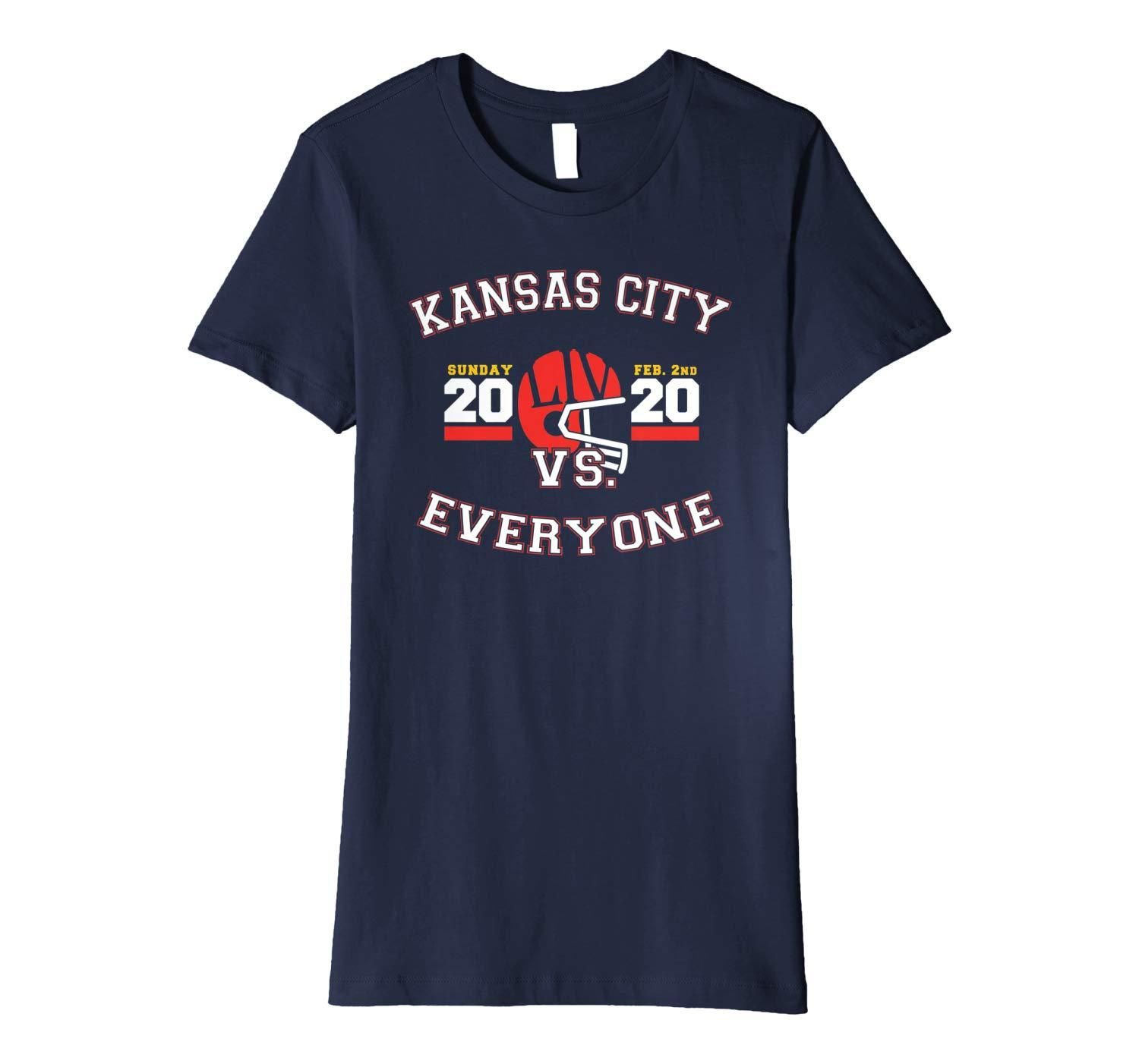 Kansas City Vs Everyone Super Football 2020 Premium T Shirt Apparel Kansas City Vs Everyone Super Football 2020 Premium T Shirt Apparel