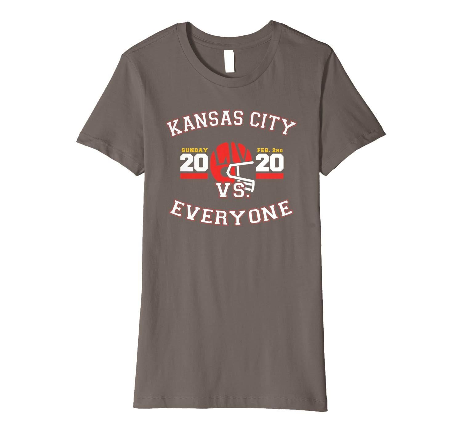 Kansas City Vs Everyone Super Football 2020 Premium T Shirt Apparel Kansas City Vs Everyone Super Football 2020 Premium T Shirt Apparel