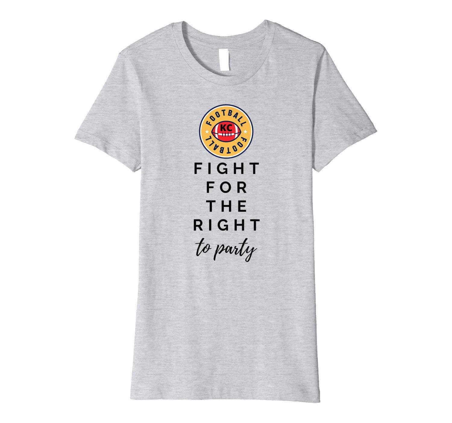 KC Football Fight For Your Right To Party Premium T Shirt Apparel KC Football Fight For Your Right To Party Premium T Shirt Apparel