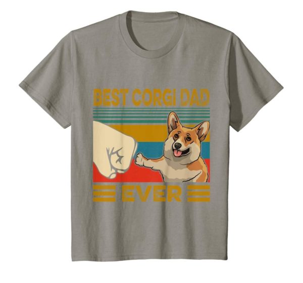 Best Corgi Dad Ever T Shirt Apparel