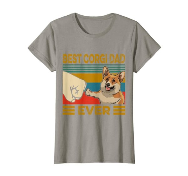 Best Corgi Dad Ever T Shirt Apparel