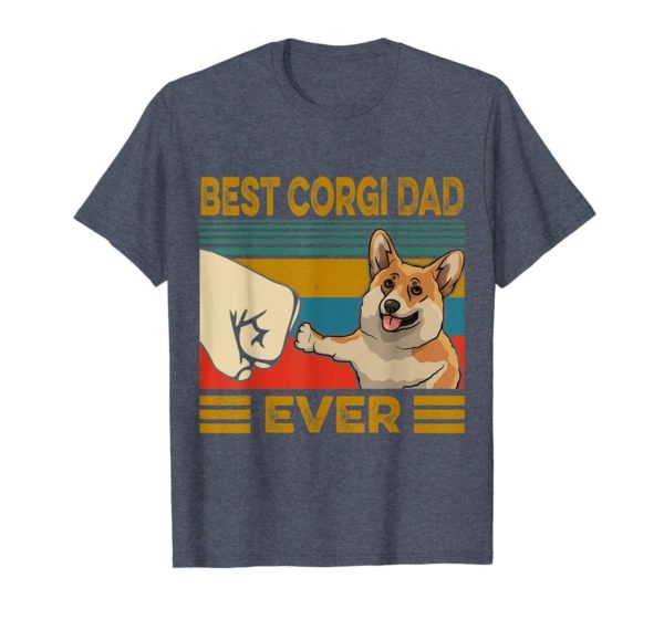 Best Corgi Dad Ever T Shirt Apparel