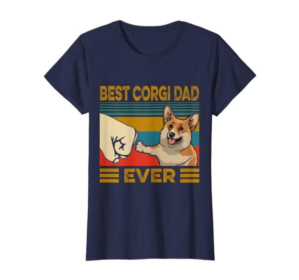 Best Corgi Dad Ever T Shirt Apparel