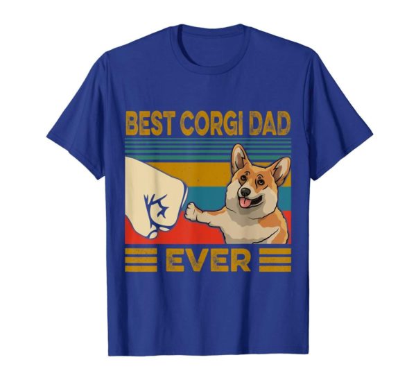 Best Corgi Dad Ever T Shirt Apparel